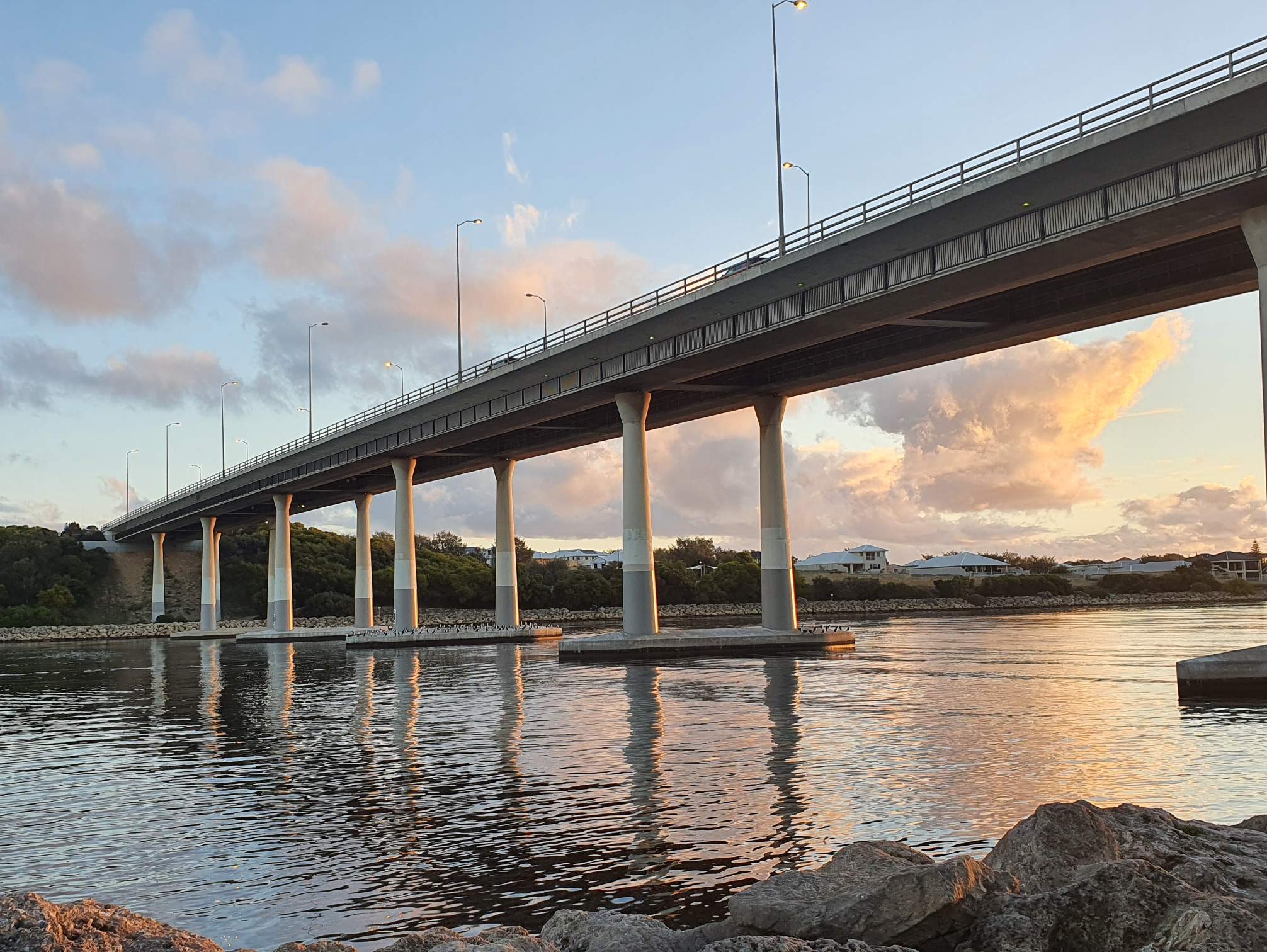 The Dawesville Bridge