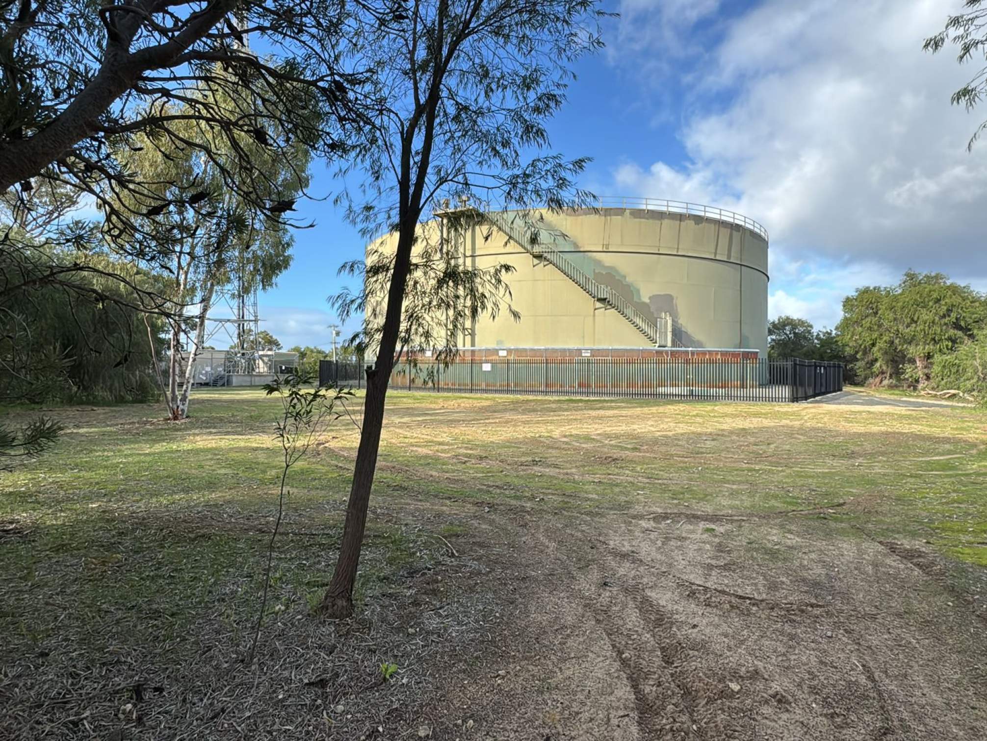 Water Tank & Communications Tower