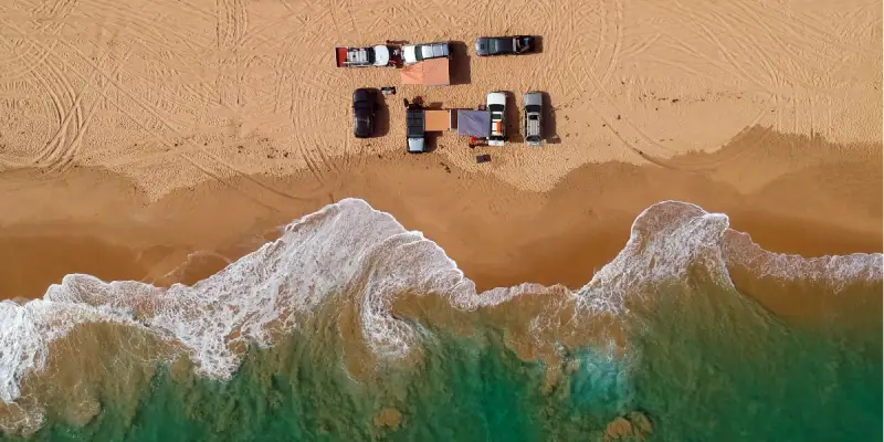 Beach Driving Responsibly