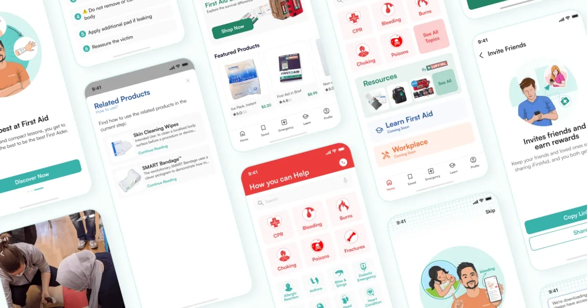 First Aid Lifesaver in the Palm of Your Hand