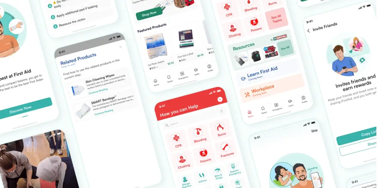First Aid Lifesaver in the Palm of Your Hand