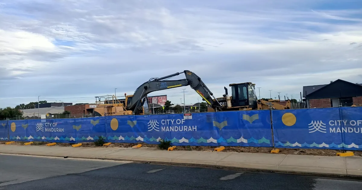 Works Begins on New Community Center